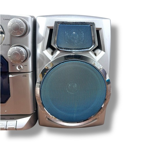 Vintage Durabrand Boombox CD-1493 - AM/FM Cassette Compact Disc Portable Stereo - Picture 4 of 12