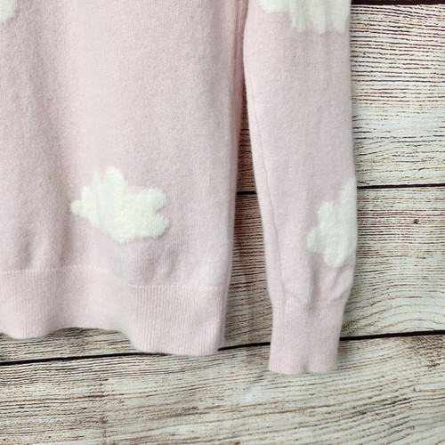 Boden Kesteven 100% Cashmere Sweater Size Small Pink Clouds R$150 - Picture 2 of 9