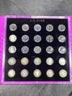 90% Silver Dimes Mixed (25) Lot. FREE SHIPPING.
