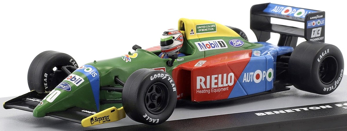 再再値下げBENETTON B190 90' N・Piquet ミニカー F1 Minicar 1/43 Benetone Ford B190 Nelson Pike JAPAN GP 1990