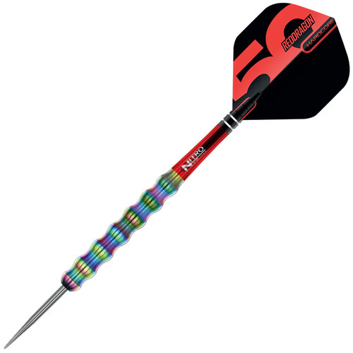 Dardos Red Dragon 50 Años Shockwave 1 Punta de Acero 26 gramos 90% Tungsteno - Imagen 2 de 8