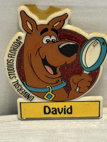 Universal Studios Florida Vintage Retro Kühlschrankmagnet Scooby Souvenir DAVID