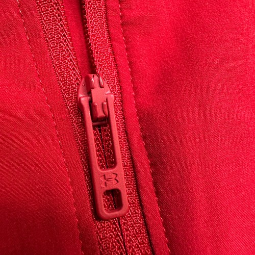 Wisconsin Badgers Under Armour Jacket Mens XL 1/4 Zip Pullover Lightweight Golf - Picture 7 of 12