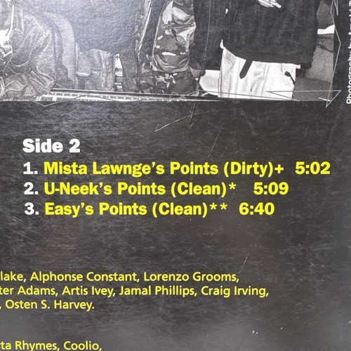 The Points 12" Promo VG+ Notorious B.I.G. Redman Bone Thugs Panther OST 1995 - Picture 5 of 16