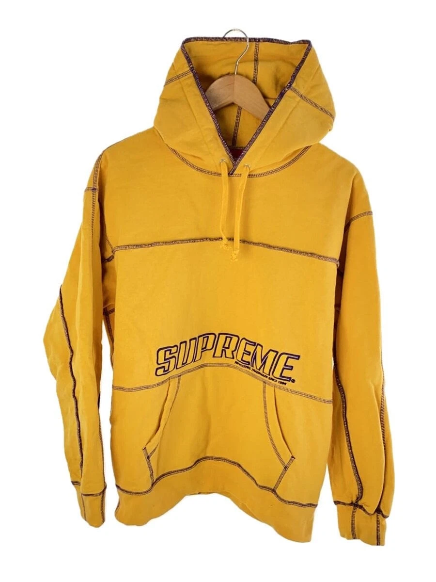 Sweat à capuche Supreme jaune M occasion