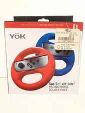 YOK Switch Joy-con Racing Wheel Nintendo Switch  Double Pack -used