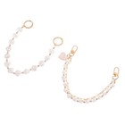  2 Pcs Anti-falling Wristband for Mobile Phone Beaded Chain Beads
