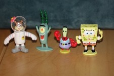 Viacom  2004        4 x Konvolut   Spongebob Schwammkopf Figuren