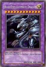 Blue-Eyes Ultimate Dragon JMP-EN005 - Ultra Rare - Heavily Played Limited YuGiOh