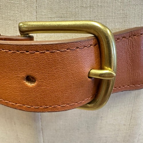 Baldwin Belts Cotton Canvas Needlepoint Belt Mens Size 32 Nautical Sailing Boat - Picture 6 of 14
