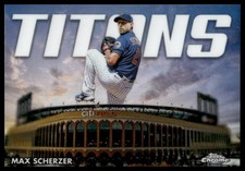 2023 Topps Chrome #CT-4 Max Scherzer Titans New York Mets