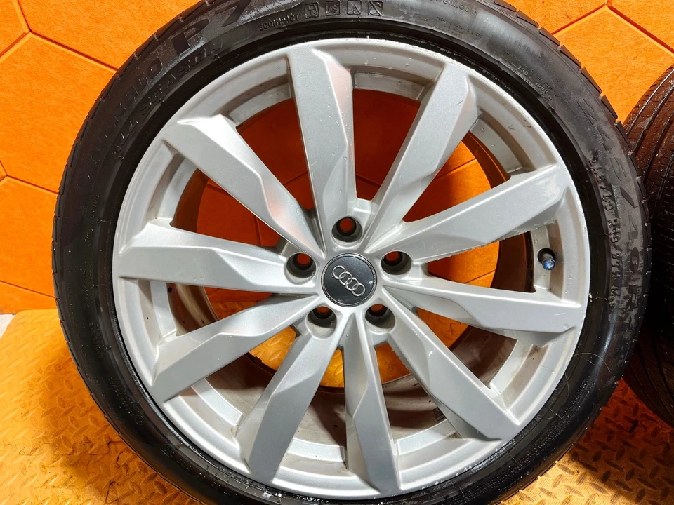 JUEGO DE 4 LLANTAS CONVERTIBLES AUDI A5 S5 18-24 245/40 R18 97H OEM Foto 4 de 4