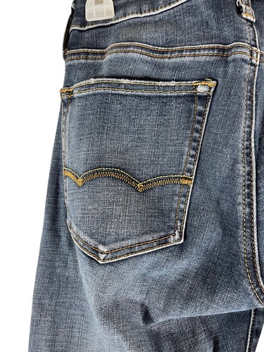 American Eagle Men’s Blue Jeans 32x31 360 Extreme Flex Slim Straight Denim Used - Picture 6 of 9