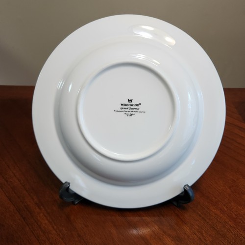 Wedgwood Grand Gourmet 11" Zoll Pasta Suppe Schüssel Bone China Home England 1999 EUC - Bild 2 von 7