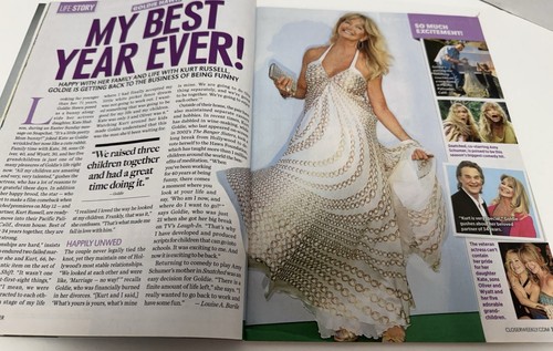 Closer Magazine May 8, 2017 Barbra Streisand at 75 Cover Cher Goldie Gilligan - Imagen 3 de 7