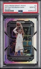 2023 PANINI PRIZM DRAFT PICKS SILVER PRIZM #2 VICTOR WEMBANYAMA PSA 10
