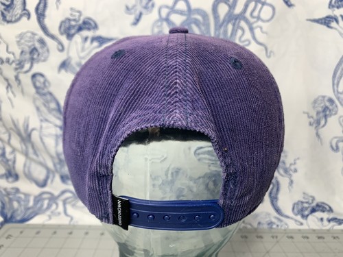 Outerknown OK Corduroy Dad Baseball Hat Adjustable Organic Cotton Blue (A3) - Picture 4 of 9