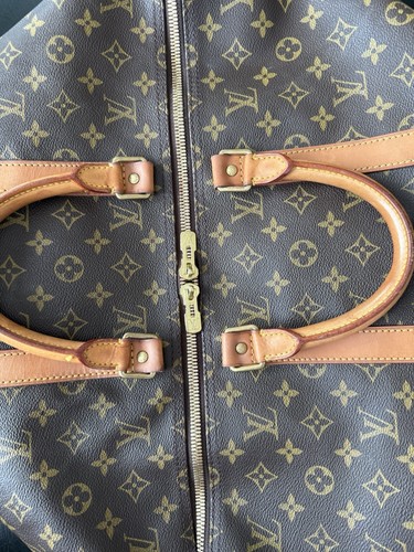 Louis Vuitton Authentic Monogram Keepall 50 Boston Travel Duffle Bag - Picture 3 of 24