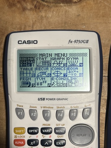 Casio GX-9750GII Usb Power Graphic Calculator - Bild 2 von 2