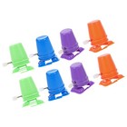  8 Pcs Clockwork Toys Walking Wind-up Spring Hands Replacement Making Kits