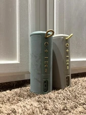 Portable Bluetooth Speakers Set of 2  Proscan, Green, And Grey Color,