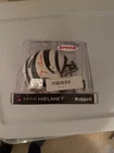 Jamar Chase Cincinnati Bengals Signed Mini Helmet with Display Case- Beckett