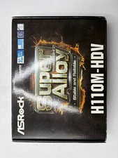 Brand-new ASRock H110M-HDV Motherboard MATX LGA1151 H110 DDR4 VGA Tested