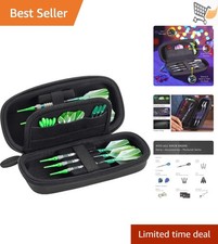 Dart Case EVA Shell Holds 6 Darts Storage for Flights Tips and Shafts