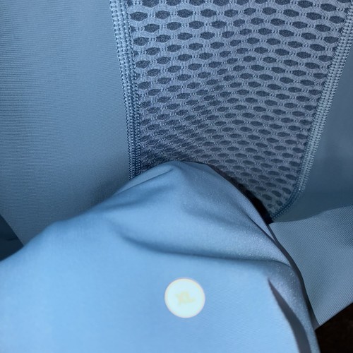 Lululemon Sea To Sky Cycling Jersey Men Size XL Hawk Blue Full Zip Back Pockets - Picture 6 of 12