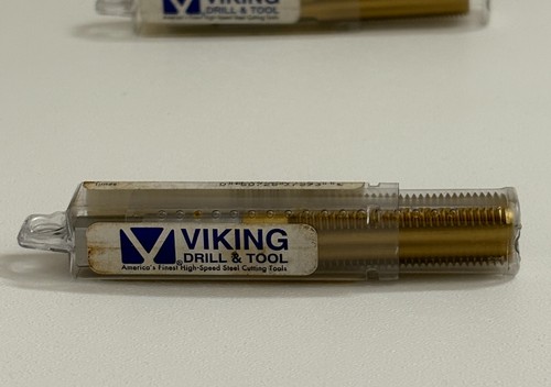 Grifo de fondo Viking HSS TiN M16.0‐1.50 NF D6 #37893 – 4 flautas – Hecho en EE. UU. - Imagen 6 de 6