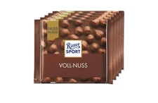 Ritter Sport Whole Hazelnut Milk Chocolate Bars 3.53Oz