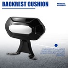 1 Pcs Motorcycle Luggage Rack Bar Rear Passenger Backrest Cushion Pad