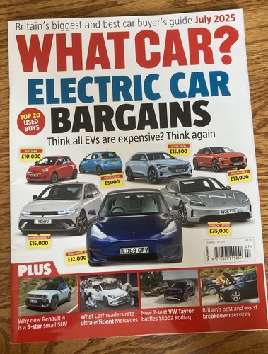 WELCHES AUTO? MAGAZIN JULI 2025 - ELEKTROAUTO SCHNÄPPCHEN plus weitere Funktionen