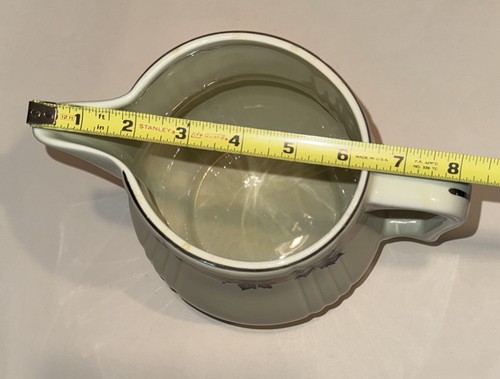 Hall's Superior Orange Poppy Quality Kitchenware Radiance Pitcher USA 6 1/2”Tall - Picture 12 of 13