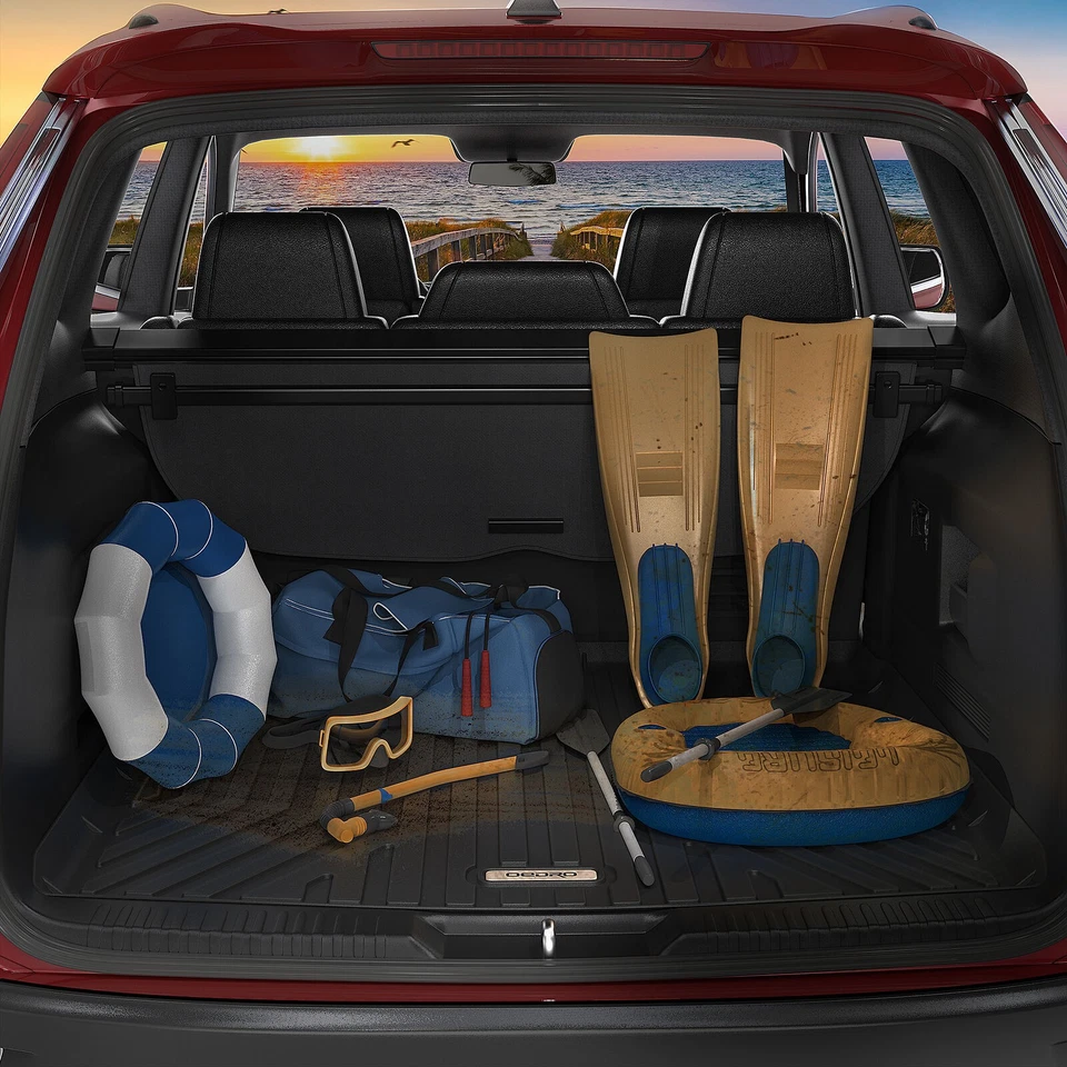 3D Mold Cargo Liner Trunk Mat for 2015-2025 Ford Edge All Weather TPE Rubber Foto 2 de 4