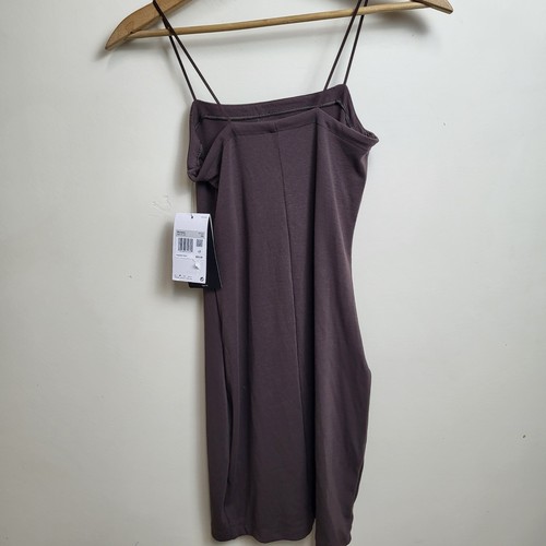 Vestido ajustado mini costilla cami Nike Sportswear tejido frío para mujer talla XS FN4157-237 - Imagen 4 de 11