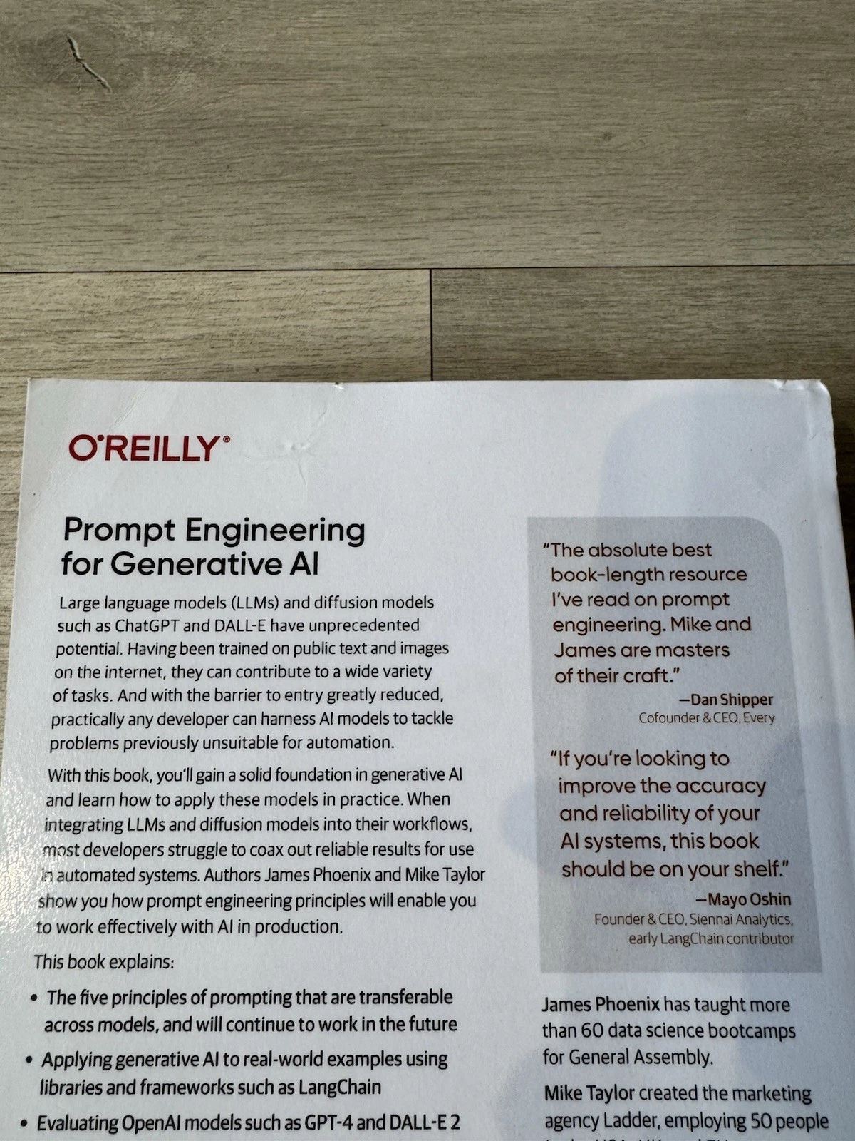 Prompt Engineering for Generative AI: Future-Proof Inputs for Reliable AI Output 8