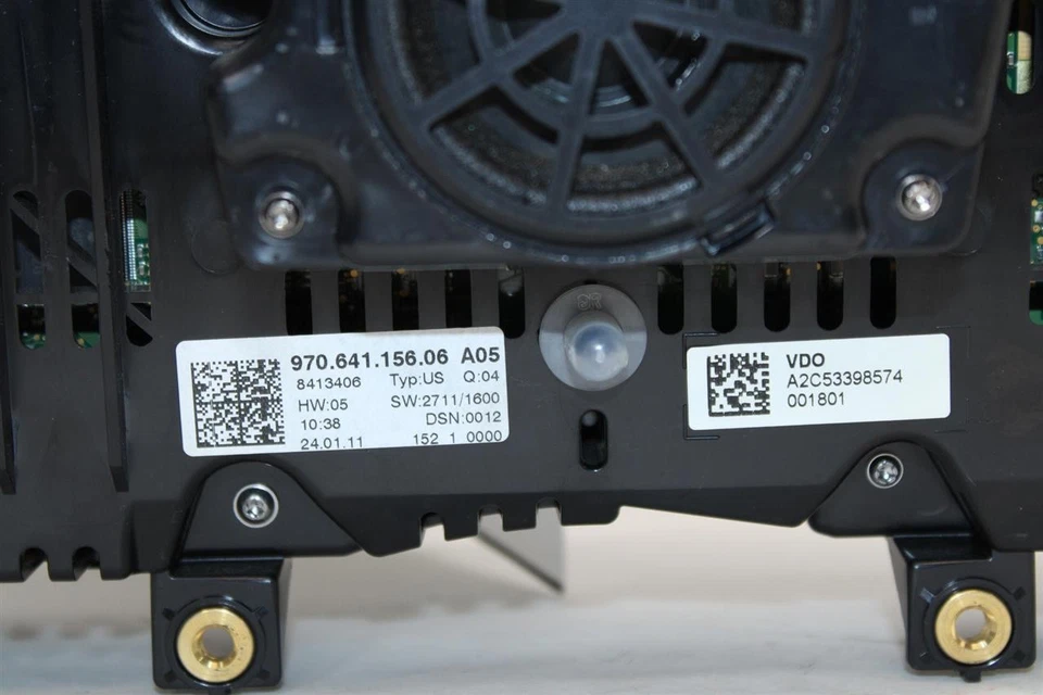 SPEEDOMETER CLUSTER Porsche Panamera 10 11 12 13 14 15 16 97064115606 1365980 - Image 3 of 4