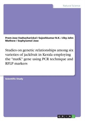 Mathew - Studies on genetic relationships among six varieties of jackf - X555z