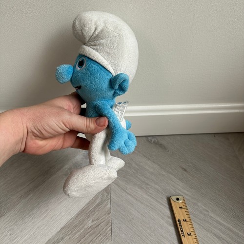 Smurfs 2013 Plush Stuffed Animal Peyo Jakks 12" Toy Smurf - Picture 3 of 12