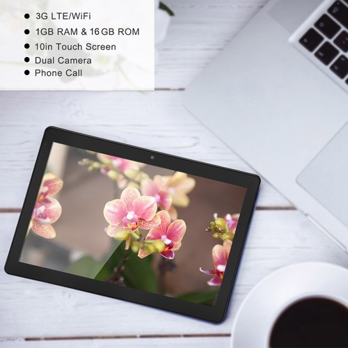 10IN 1280x 800P 3G WiFi BT Andr-oid Tablet 1GB + 16GB Dual Camera AU Plug Set - Picture 4 of 15
