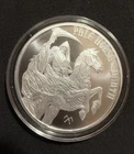 🔥1 oz Silver Round - Four Horseman (Pale Horse of Death) 🌟BU