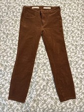 Pilcro and the Letterpress corduroy pants S30 High Rise Skinny Anthropologie