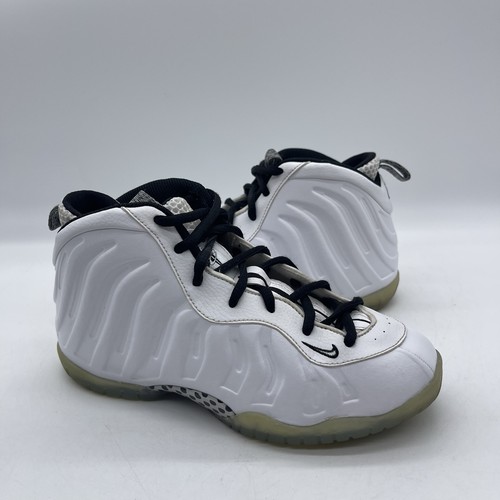 Nike Little Posite One Youth Size 3Y Sneakers 723946-102 ‘White Ice’ Sneakers - Picture 2 of 11