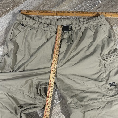 Lot 2 Guide Series Pants Men's 48x30 Convertible Zip Off Canvas Gander Mountain - Picture 15 of 24