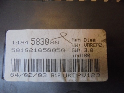 CITROEN C8 PEUGEOT 807 2003 2.0 HDI DIESEL MANUAL SPEEDO CLUSTER 1484583080 - Picture 7 of 7