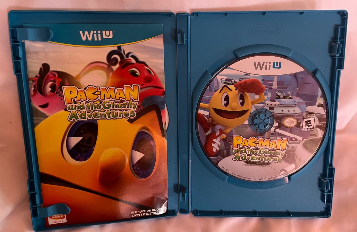 Wii U - Wii U★PAC-MAN AND THE GHOSTLY ADVENTURES Pac-Man and the Ghostly Adventures Nintendo Wii U Sealed