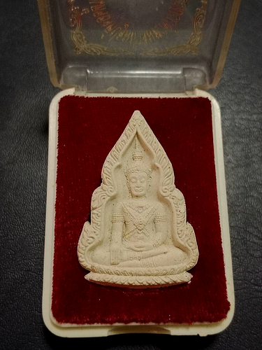 LP Paew Wat Rang Man Phra Somdej Ong Pathom Pang Maha Chak ka Pat amuleto tailandese - Foto 10 di 14