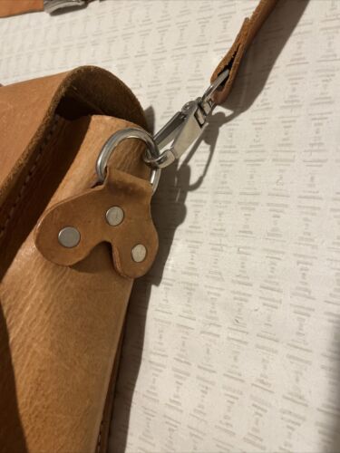 Maletín de cuero blanco Buffalo Republic bolso mensajero - Imagen 4 de 21