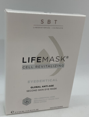 SBT LifeMask Cell Revitalizing Eyedentical Second Skin Eye Mask 2x2 Stück
